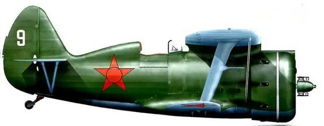 Штурмовик И153 из состава 62го ШАП Истребитель И153 из состава 123го ИАП - фото 40