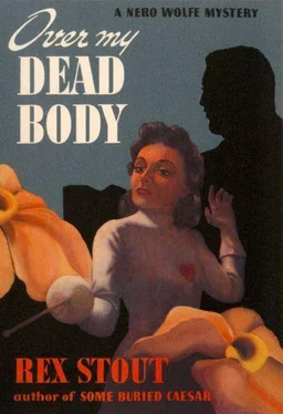 Rex Stout Over My Dead Body обложка книги