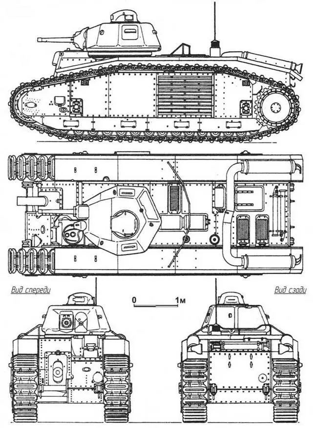 В 1bis Тяжёлый танк B1bis покидает территорию завода FCM Май 1940 г - фото 49