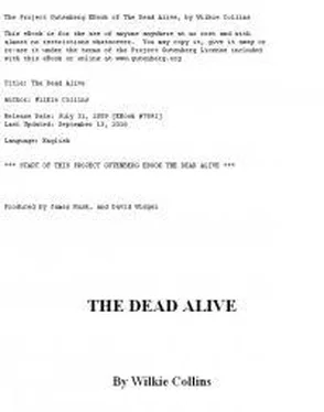 Уилки Коллинз The Dead Alive обложка книги