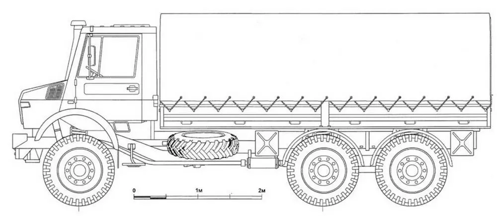 Unimog 2450L 66 Автомобиль Unimog базовой серии U2450 оборудованный - фото 19