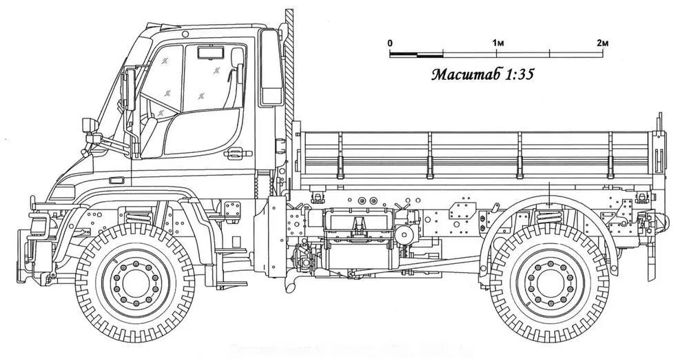 Длиннобазный Unimog U500 2005 год Короткобазный Unimog U500 2005 год - фото 27