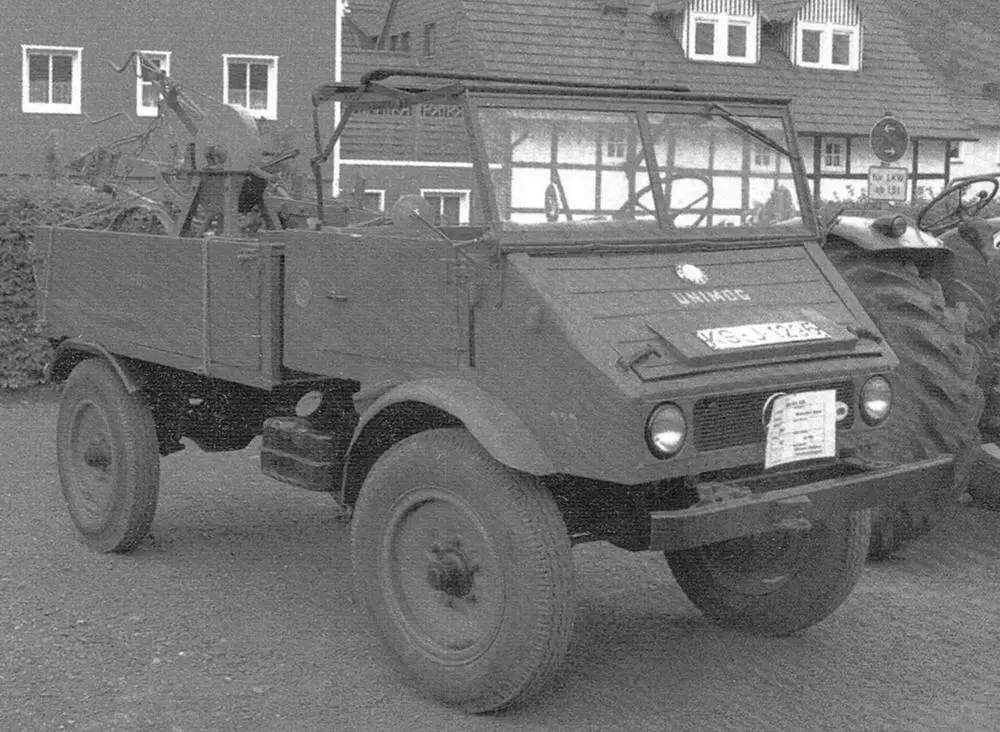 Первый серийный Unimog S U401 1955 г выпуска Производился до 1980 г На - фото 6