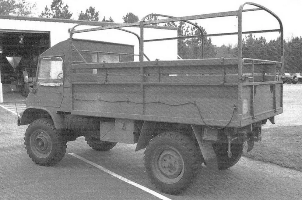 Армейский Unimog U404 с кунгом ТЕХНИЧЕСКИЕ ХАРАКТЕРИСТИКИ АВТОМОБИЛЯ UNIMOG S - фото 8