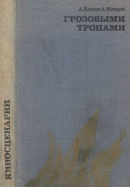 Александр Власов Грозовыми тропами обложка книги