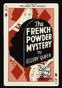 Эллери Куин French Powder Mystery обложка книги