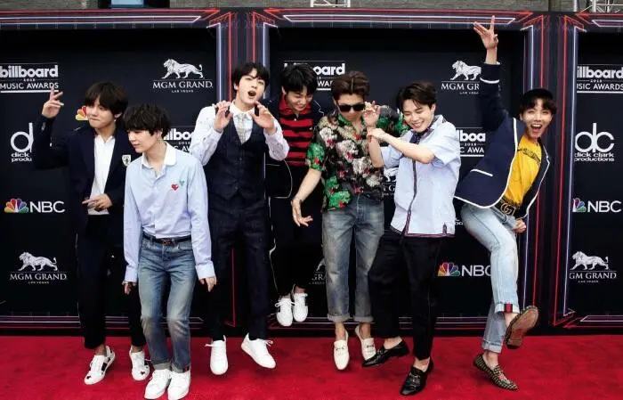 Ребята вернулись на BBMA в ЛасВегас США в мае 2018 года чтобы во второй раз - фото 63