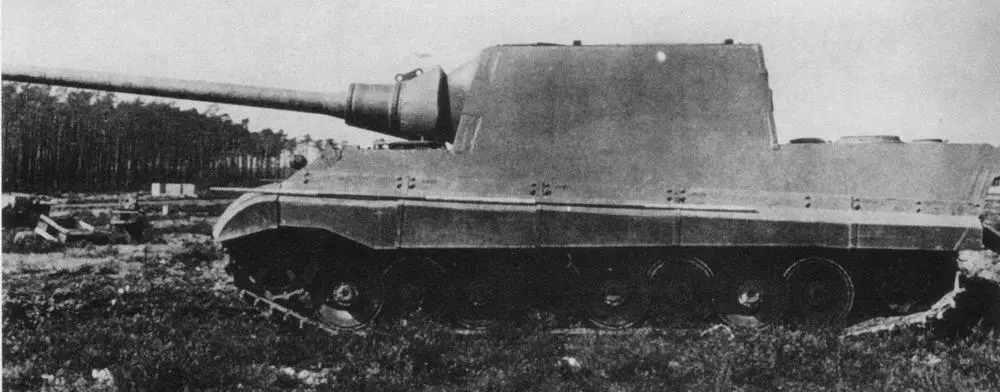 Испытания опытного образца тяжелого самоходного истребителя танков Ягдтигр - фото 22