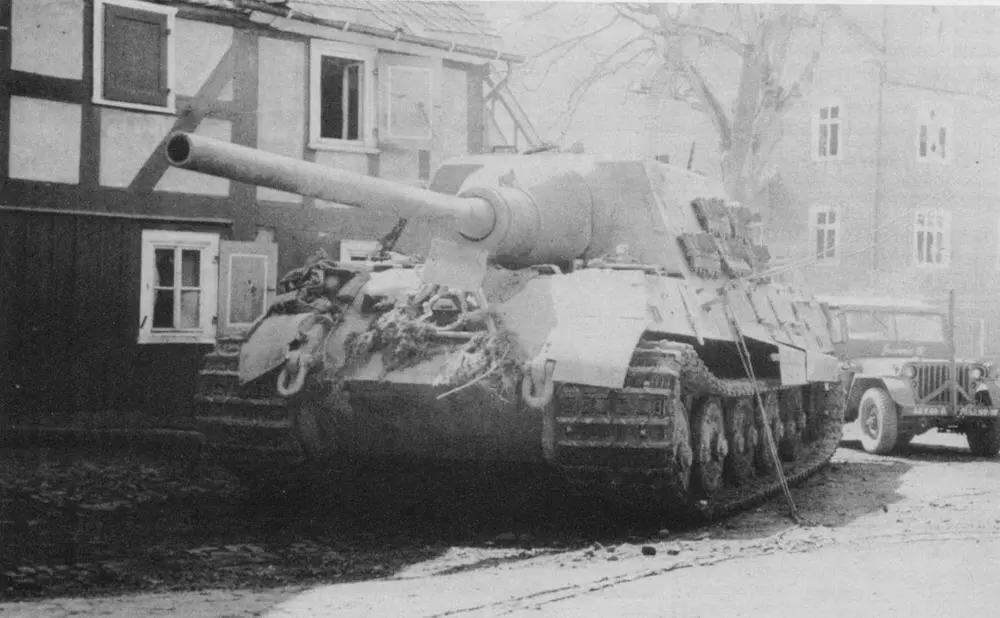 Ягдтигр шасси 305058 принадлежащий 512 тяжелому - фото 61