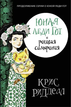 Крис Риддел Юная леди Гот и роковая симфония обложка книги