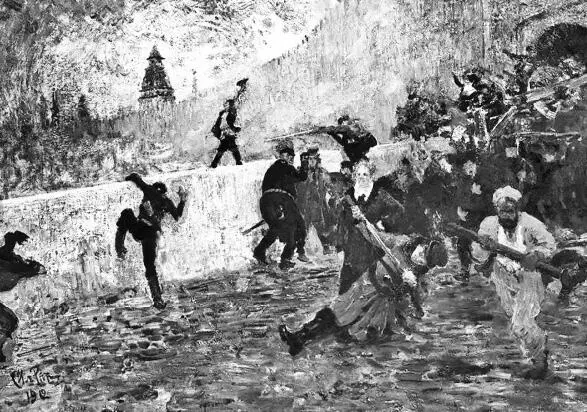 И Репин В осаждённой Москве в 1812 году Таковых смутьянов никто не хватал - фото 151