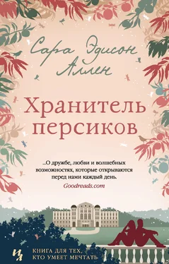 Сара Аллен Хранитель персиков обложка книги