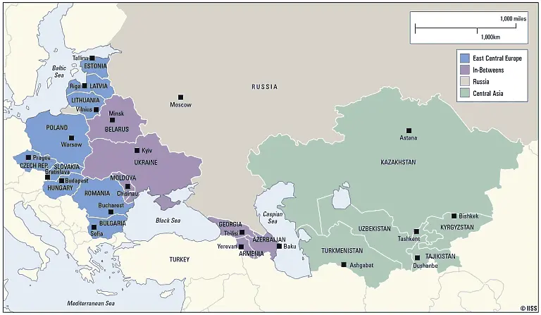 Map 4 Separatistcontrolled territory in eastern Ukraine November 2016 - фото 3