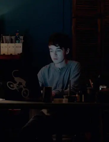 On location shooting the scene with Alex Lawthers character Kenny in the - фото 108