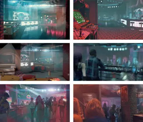 The set of Tuckers developed by series production designer Joel Collins and - фото 119