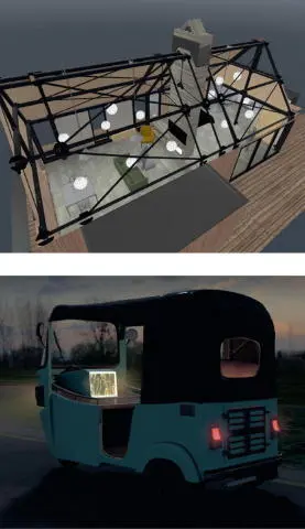 The concept development work for the cabins and the selfdriving taxis both - фото 186