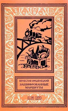 Вячеслав Имшенецкий Зашифрованные маршруты обложка книги