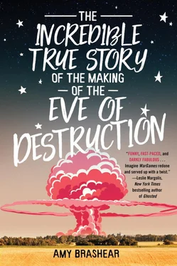 Amy Brashear The Incredible True Story of the Making of the Eve of Destruction обложка книги