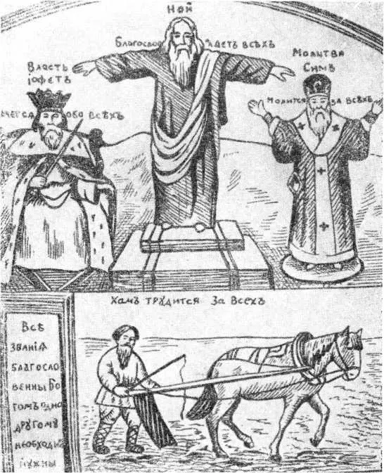 Рисунок с иконы на стене церкви села Ивановское Курской обл подчеркивающий - фото 9