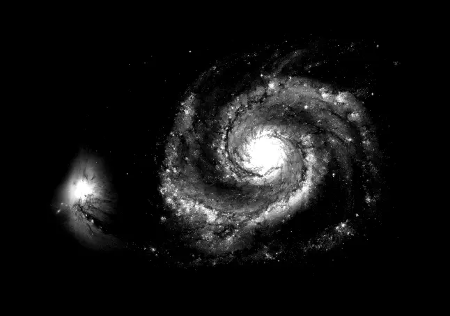 Рис 31 Звезды так далеки что кажутся всего лишь светящимися точками Мы не в - фото 10