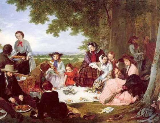 Пикник картина 1857 года В конце XVIII века в Англии началось движение - фото 14