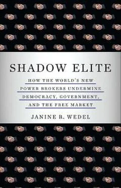 Janine Wedel Shadow Elite: How the World's New Power Brokers Undermine Democracy, Government, and the Free Market обложка книги