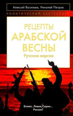 Алексей Васильев Рецепты Арабской весны: русская версия обложка книги