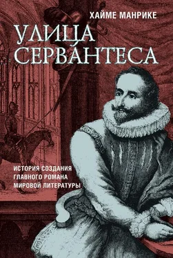 Хайме Манрике Улица Сервантеса обложка книги