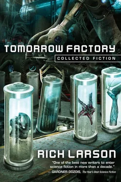 Рич Ларсон Tomorrow Factory: Collected Fiction обложка книги