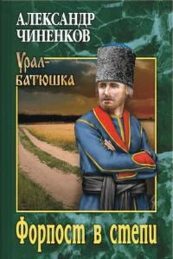 Александр Чиненков Форпост в степи обложка книги