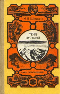 Михаил Шевердин Тени пустыни обложка книги