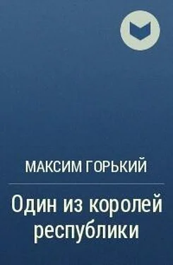 Максим Горький Один из королей республики обложка книги