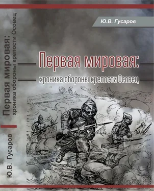 Юрий Гусаров Первая мировая [Хроника обороны крепости Осовец] обложка книги