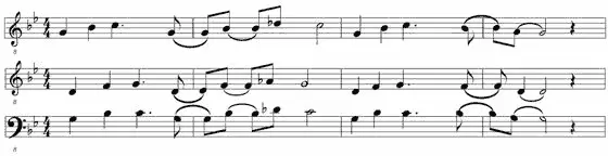 The top line is the most important It actually contains the melody that - фото 2