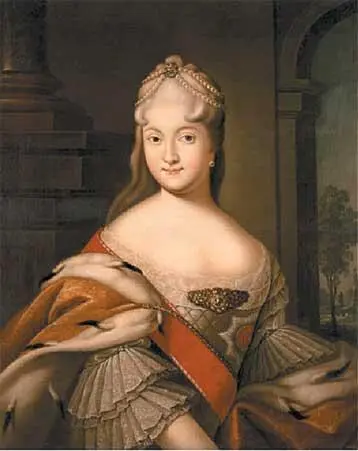 Неизвестный художник Екатерина Долгорукова 1729 Аргунов И Портрет Натальи - фото 33