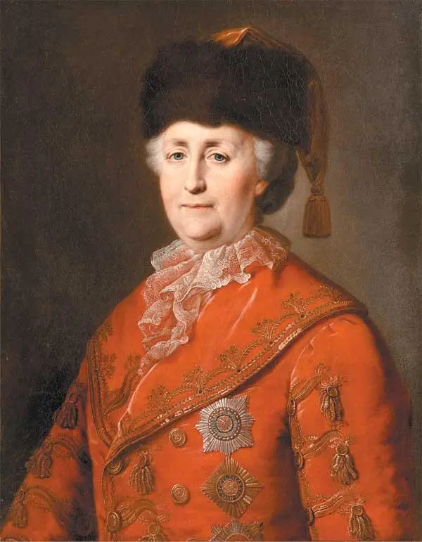 Шибанов М Портрет Екатерины II в дорожном костюме 1787 Неизвестный художник - фото 63