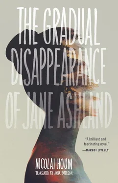 Nicolai Houm The Gradual Disappearance of Jane Ashland обложка книги