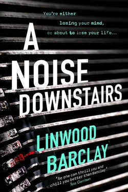 Линвуд Баркли A Noise Downstairs обложка книги
