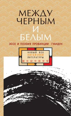 Антология Между черным и белым. Эссе и поэзия провинции Гуандун [антология] обложка книги