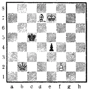 Кр е7 Ф b2 С d7 П f2 Кр e5 П e4　 Мат в 3 хода За правильные и - фото 5