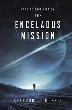 Brandon Morris The Enceladus Mission: Hard Science Fiction обложка книги