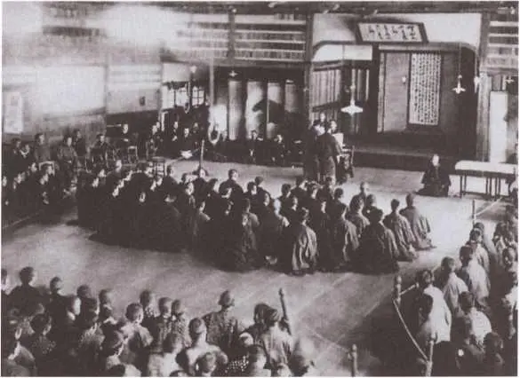Церемония присвоения мастерских степеней в Кодокане 1910е гг Дело тов - фото 27