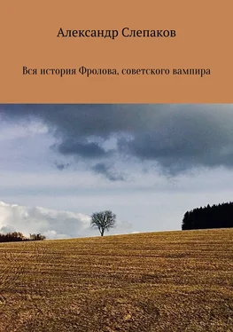 Александр Слепаков Вся история Фролова, советского вампира обложка книги