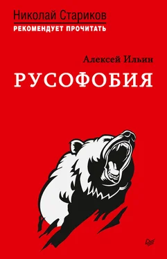 Алексей Ильин Русофобия. С предисловием Николая Старикова обложка книги