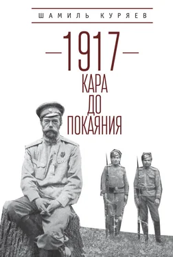 Шамиль Куряев 1917. Кара до покаяния обложка книги