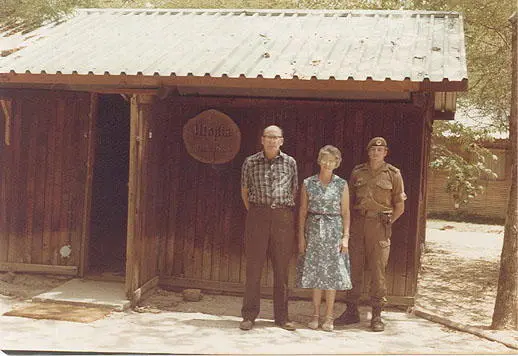 My father Koos and mother Riegie visited me at Omega in the Eastern - фото 17