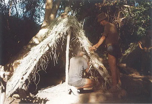 Typical accommodation on the Special Forces Bushcraft Tracking and Survival - фото 32
