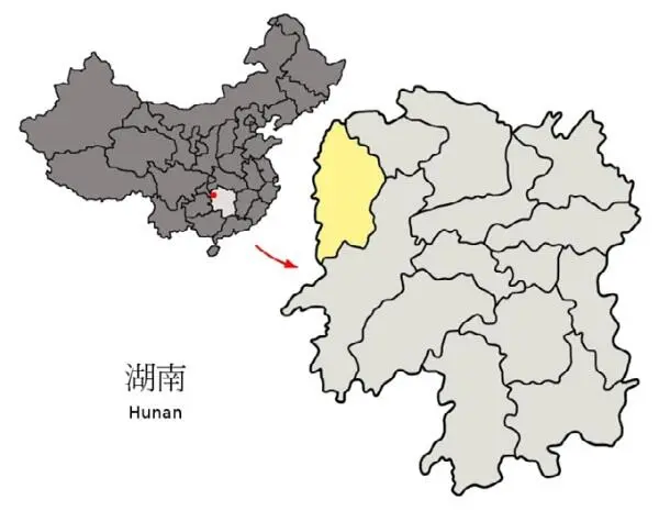 Map 1 Location of West Hunan yellow within Hunan Province of China In this - фото 2