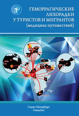 М Погромская Геморрагические лихорадки у туристов и мигрантов (медицина путешествий) обложка книги