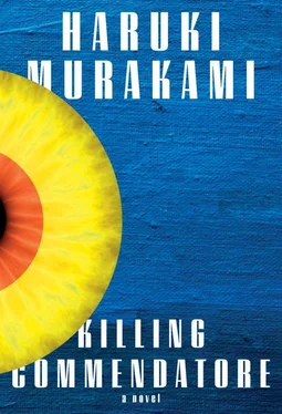 Харуки Мураками Killing Commendatore обложка книги